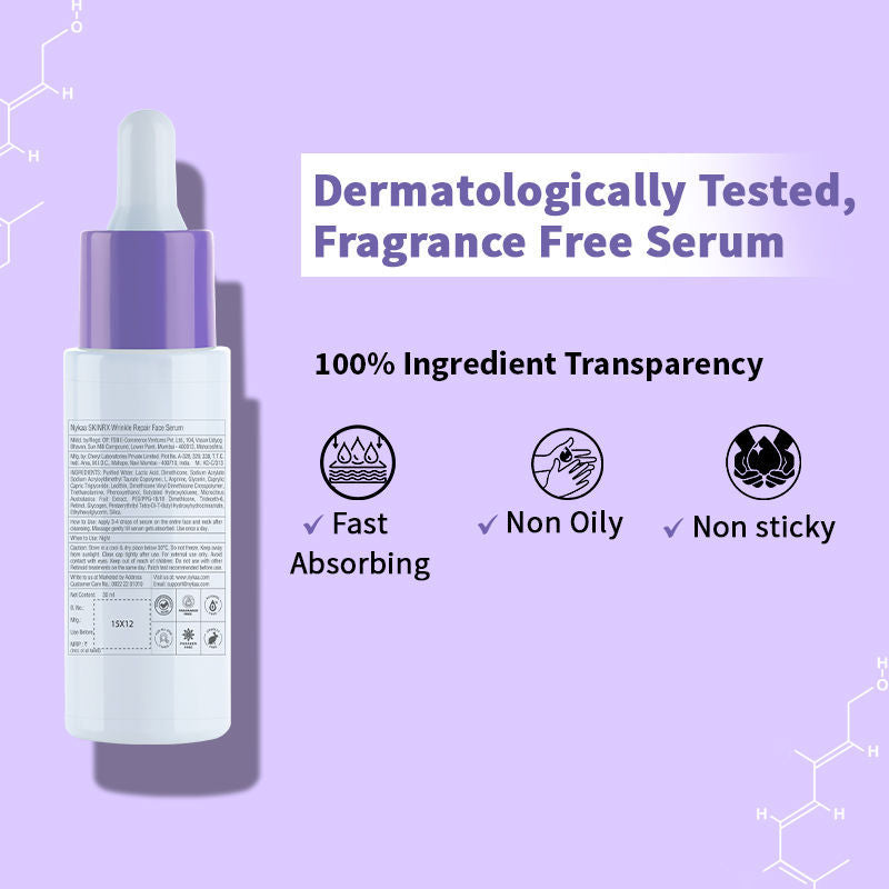 Nykaa SkinRX 2% Advanced Retinol Night Face Serum - Jusskincare