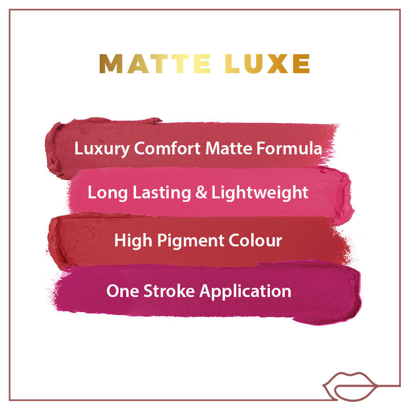 Nykaa Matte Luxe Lipstick - Vintage - Jusskincare
