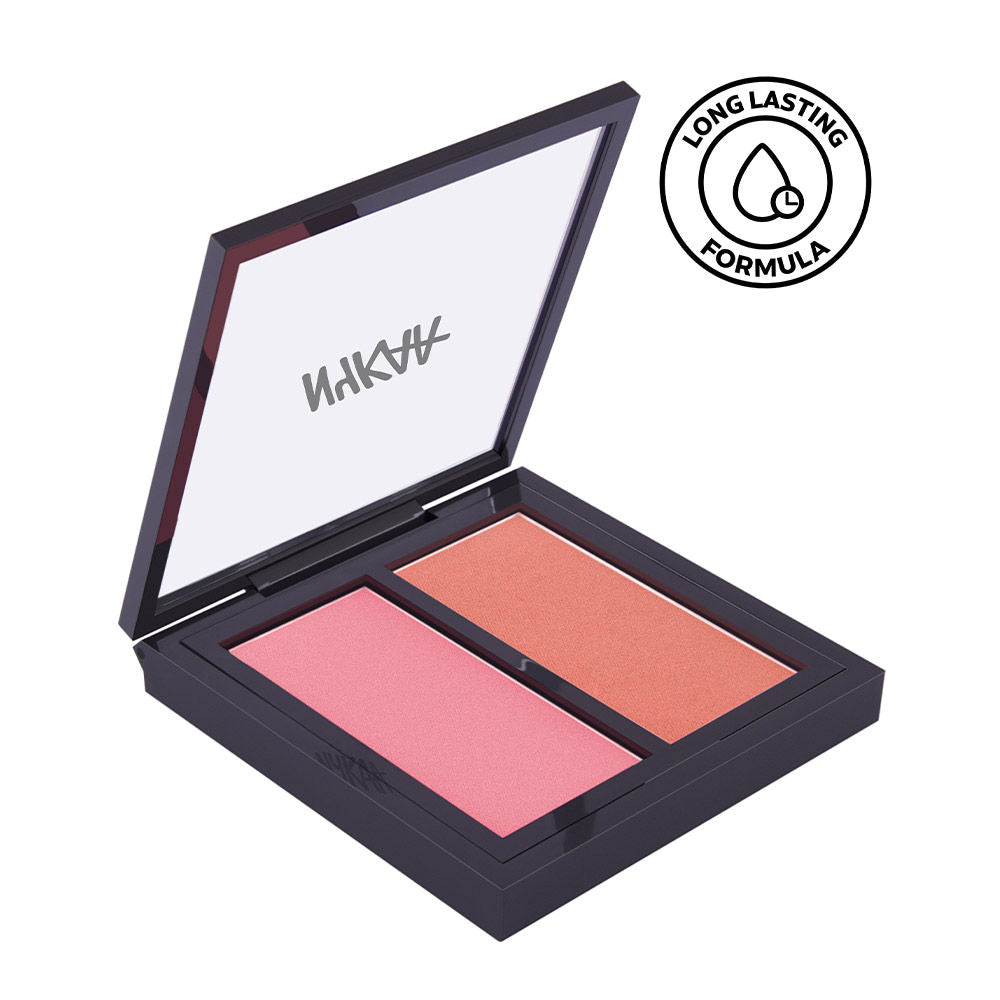 Nykaa Get Cheeky! Blush Duo Palette - Brazilian Bombshell