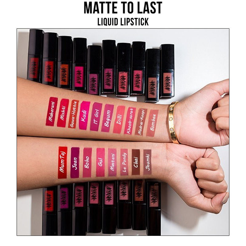 Nykaa Matte to Last! Transfer Proof Liquid Lipstick - Madras Kaapi - Jusskincare