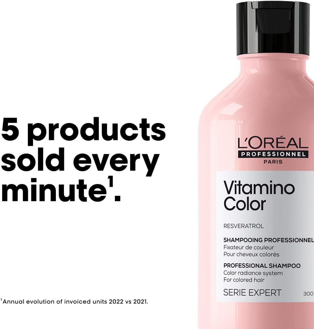 L'Oréal Professionnel Vitamino Color Shampoo 300ml - Jusskincare