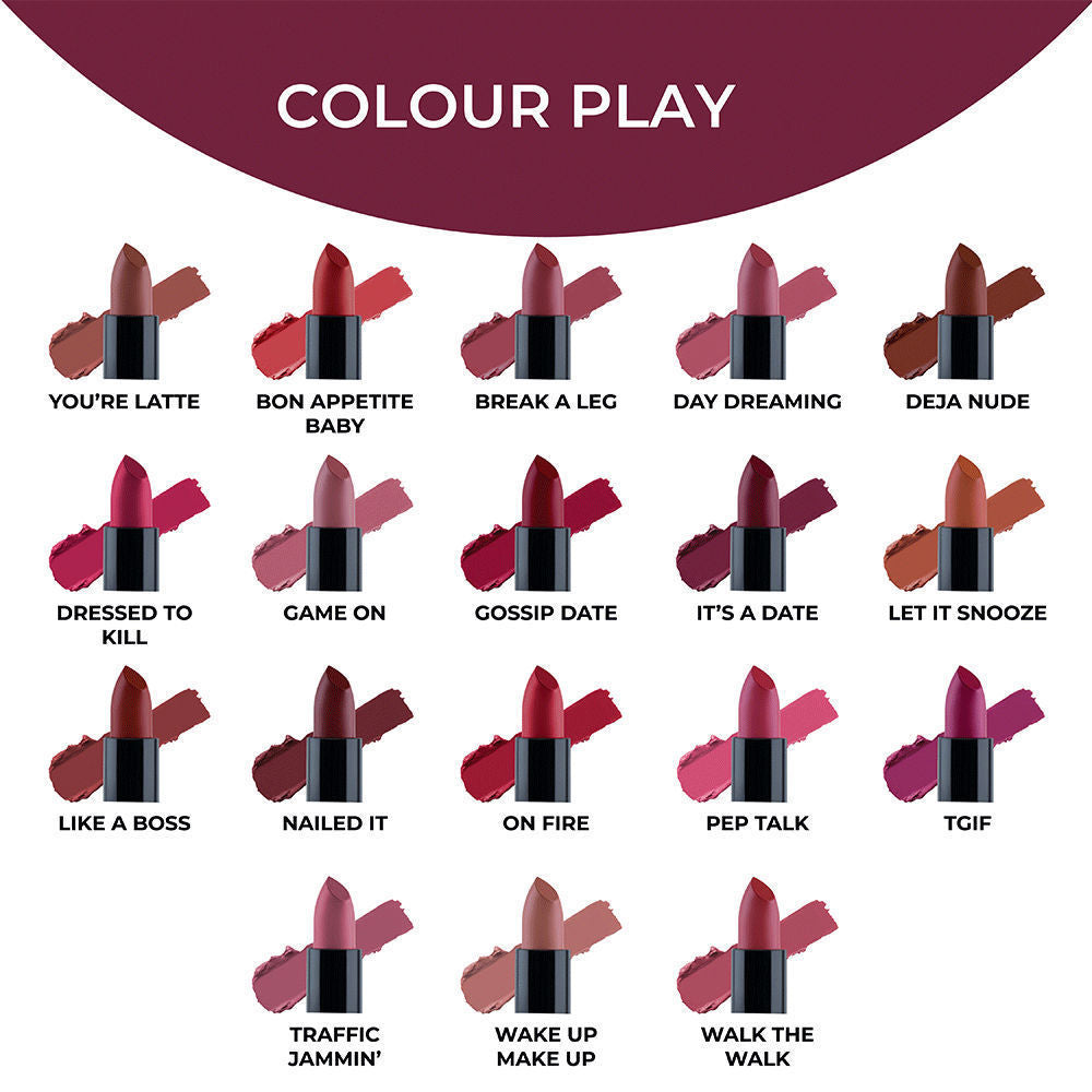 Nykaa So Creme! Creamy Matte Lipstick - It's a Date