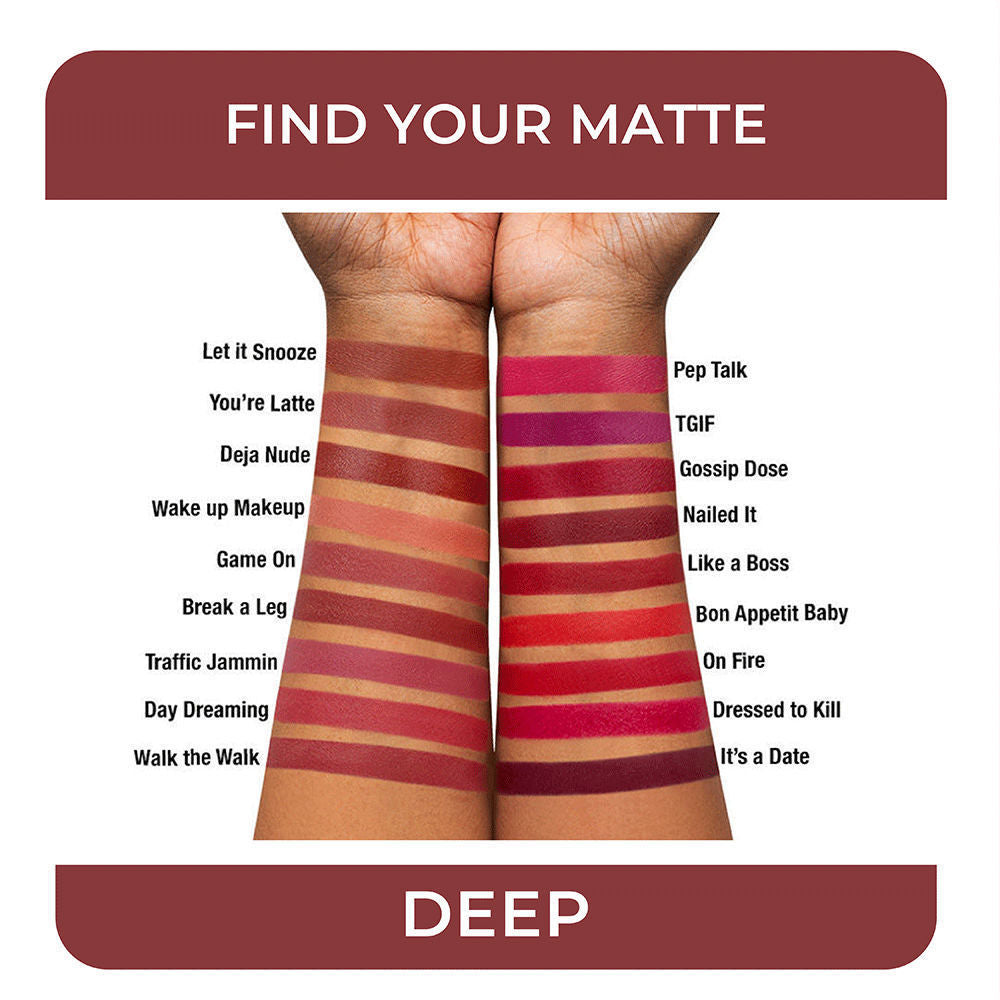Nykaa So Creme! Creamy Matte Lipstick - Like a Boss - Jusskincare