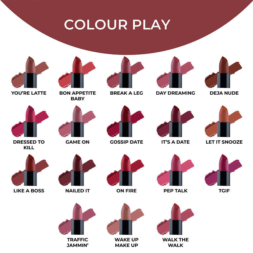 Nykaa So Creme! Creamy Matte Lipstick - Like a Boss - Jusskincare