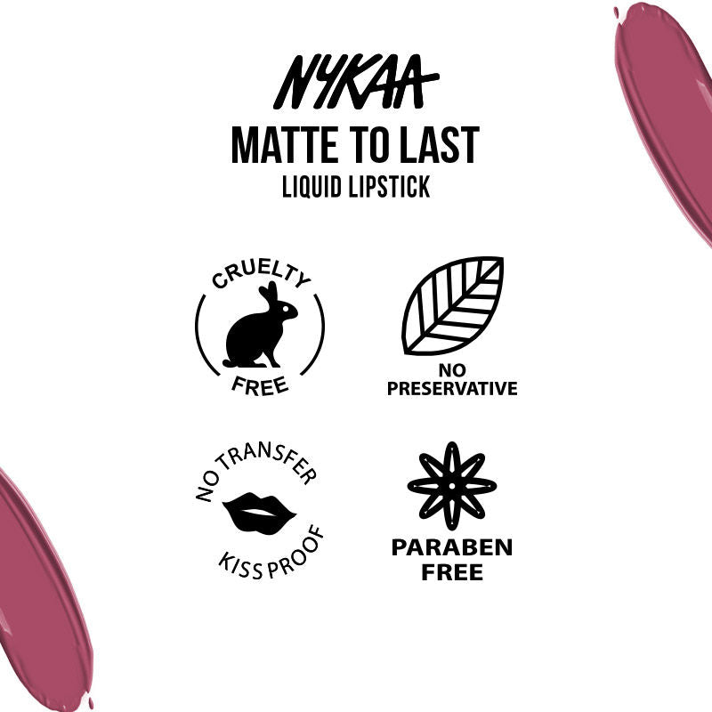 Nykaa Matte to Last! Transfer Proof Liquid Lipstick - Boho - Jusskincare