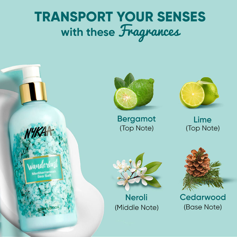 Wanderlust Mediterranean Sea Salt Body Lotion
