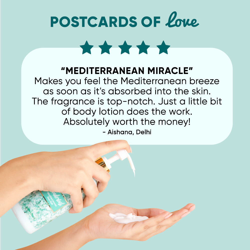 Wanderlust Mediterranean Sea Salt Body Lotion