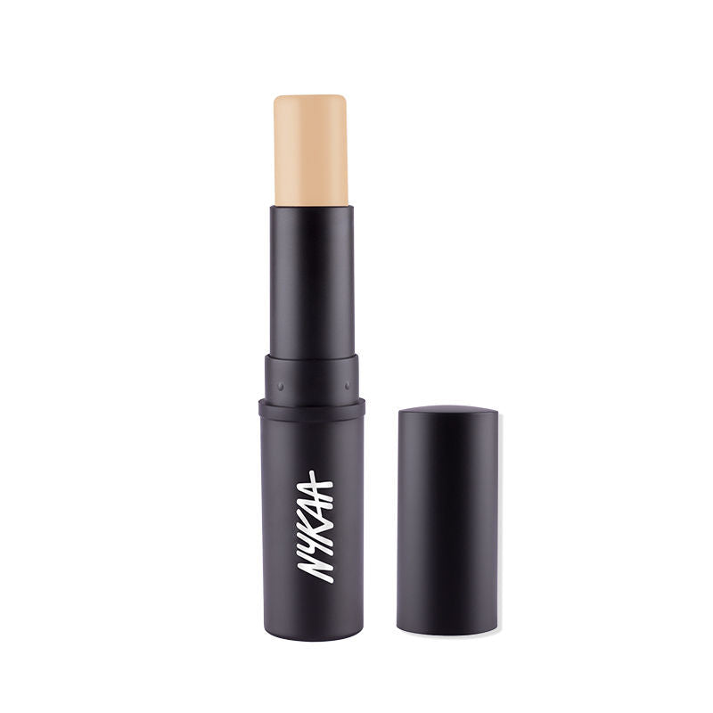 Nykaa SKINgenius Foundation Stick Conceal Contour & Corrector - Natural Buff 02 - Jusskincare