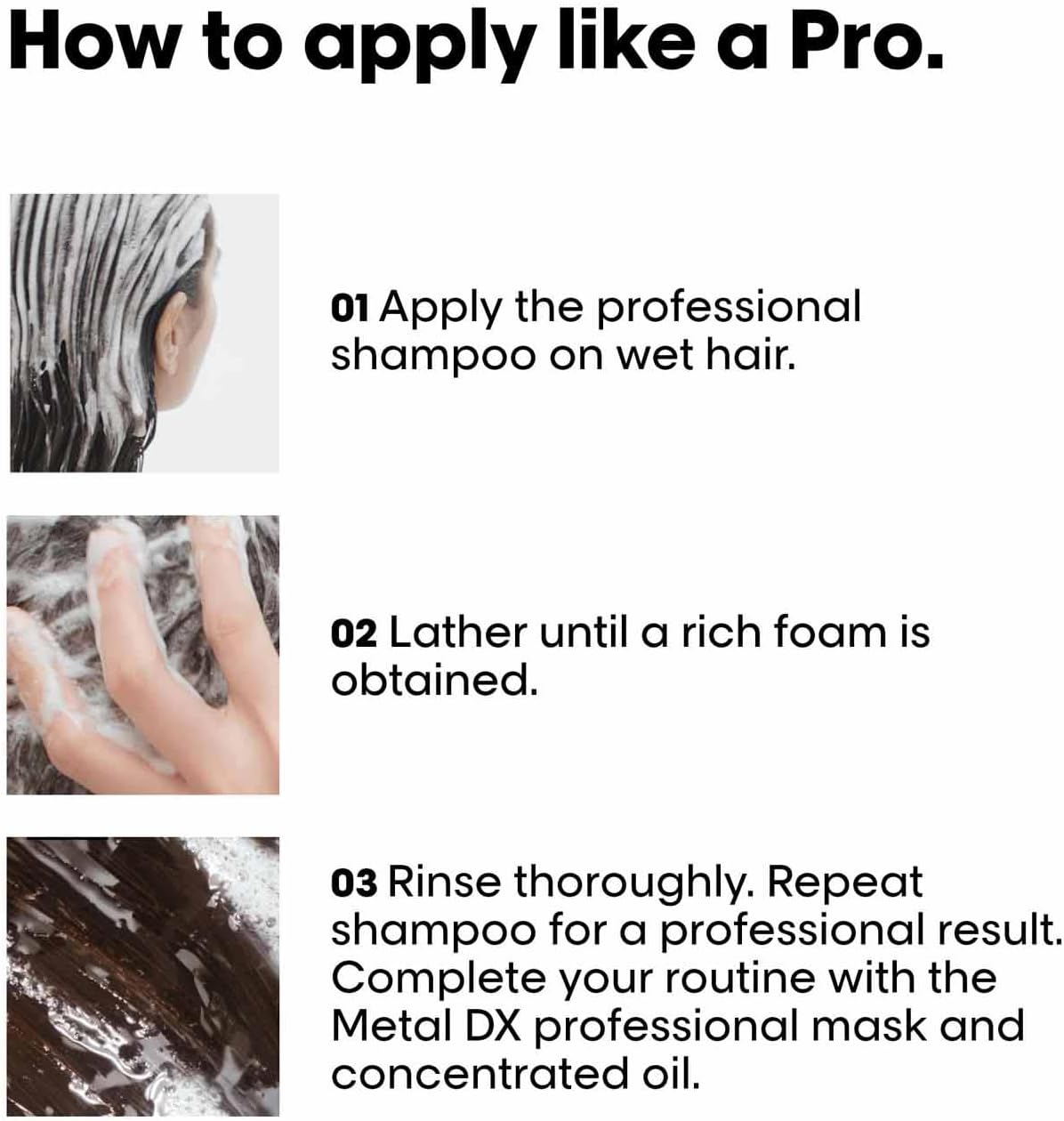 L'Oréal Professionnel Series Expert Metal DX Shampoo 300ml - Jusskincare