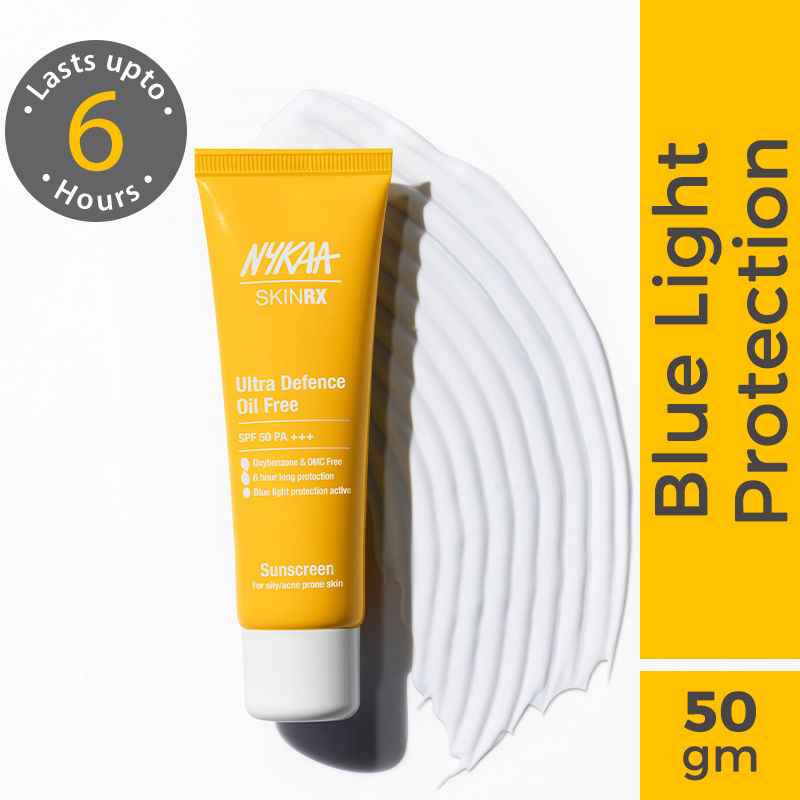 Nykaa SKINRX Ultra Defence Oil Free Lightweight Sunscreen SPF 50 PA +++