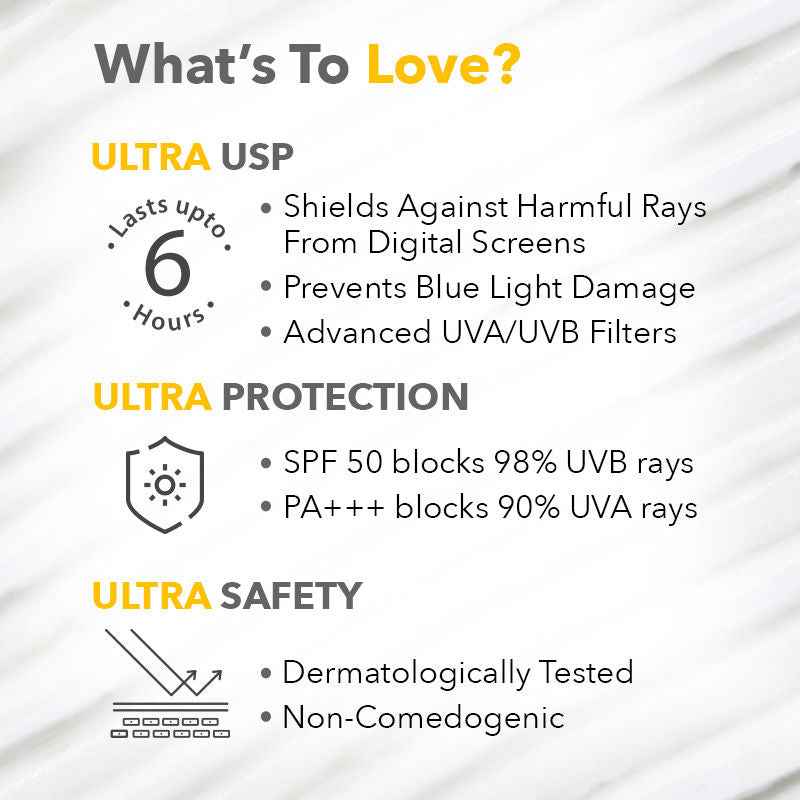 Nykaa SKINRX Ultra Defence Oil Free Lightweight Sunscreen SPF 50 PA +++
