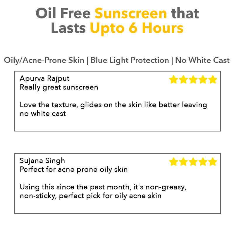 Nykaa SKINRX Ultra Defence Oil Free Lightweight Sunscreen SPF 50 PA +++