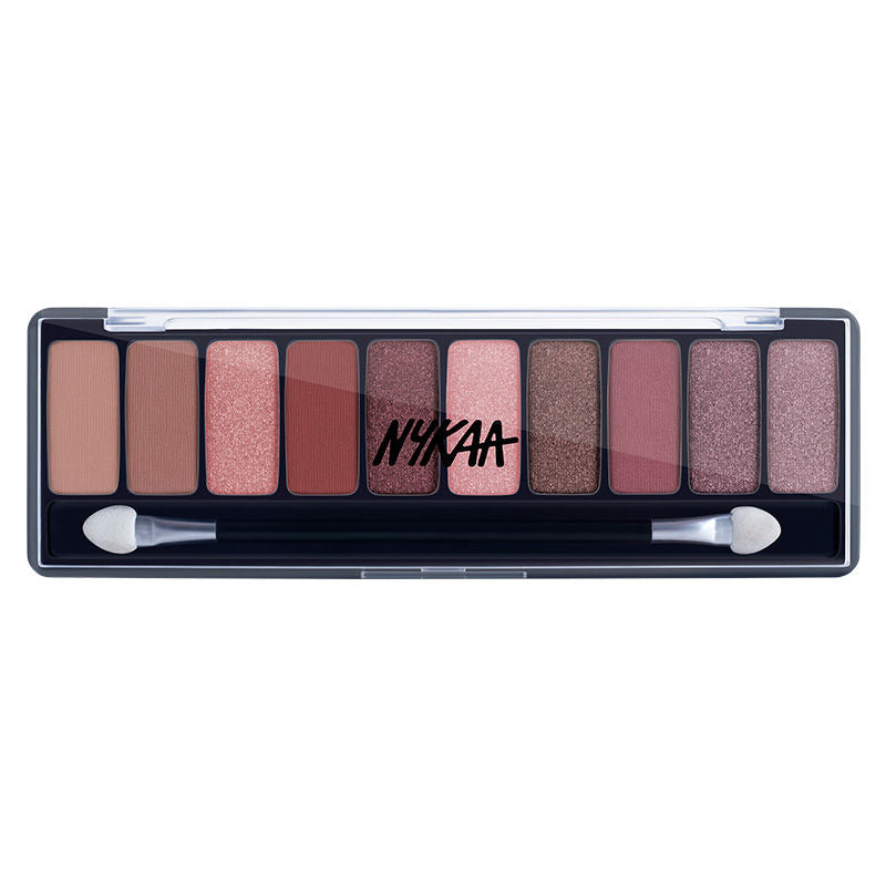 Nykaa Eyes On Me! 10-in-1 Eyeshadow Palette - Sundowner Stunner