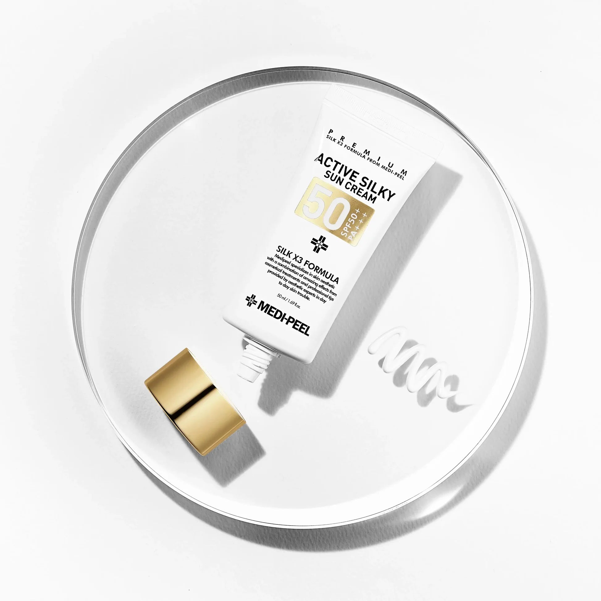 Medi-Peel Active Silky Sun Cream - 50ml