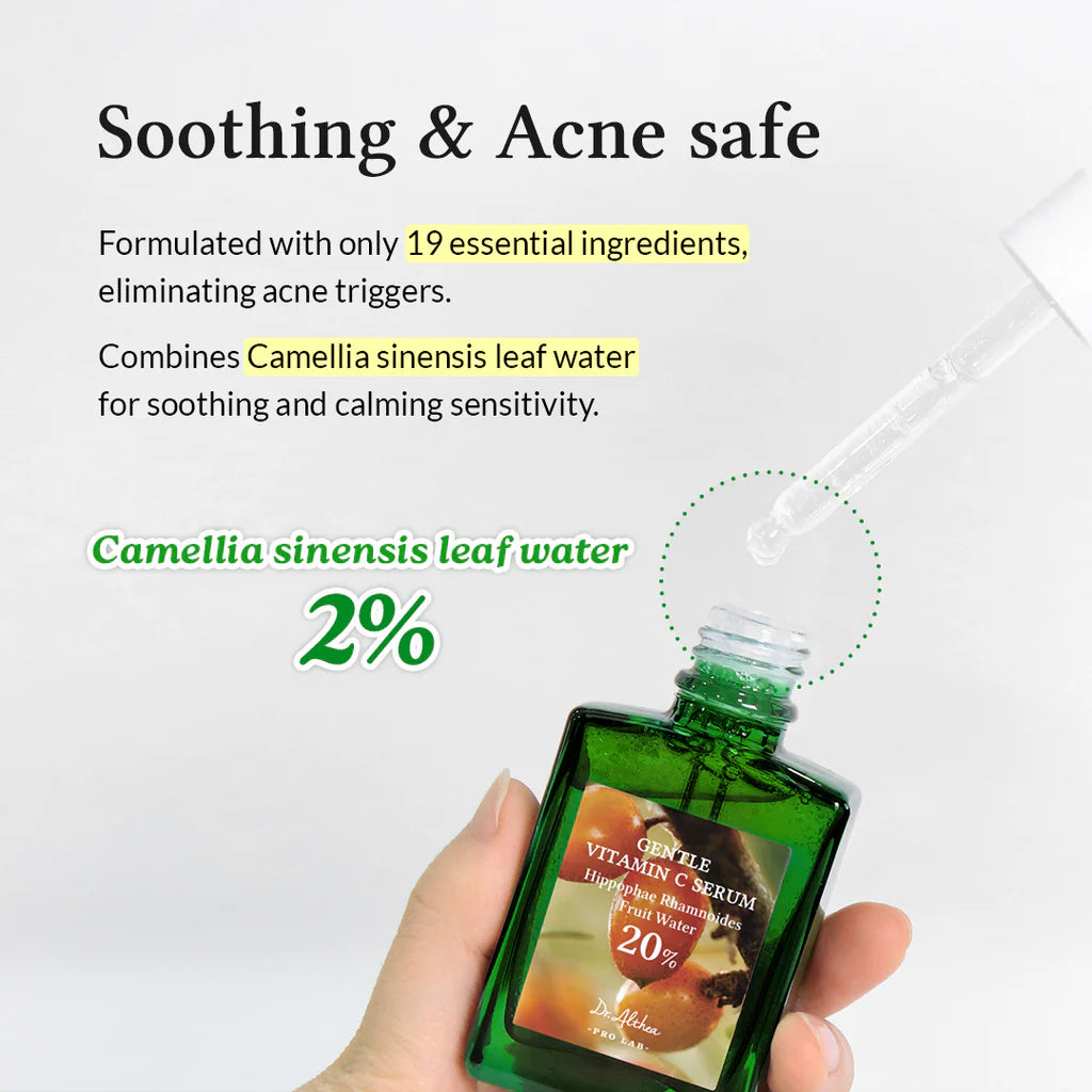 Dr.Althea Gentle Vitamin C Serum | Gentle on Skin For Even Skin Tone | Korean Vegan Skin Care for All Skin Types