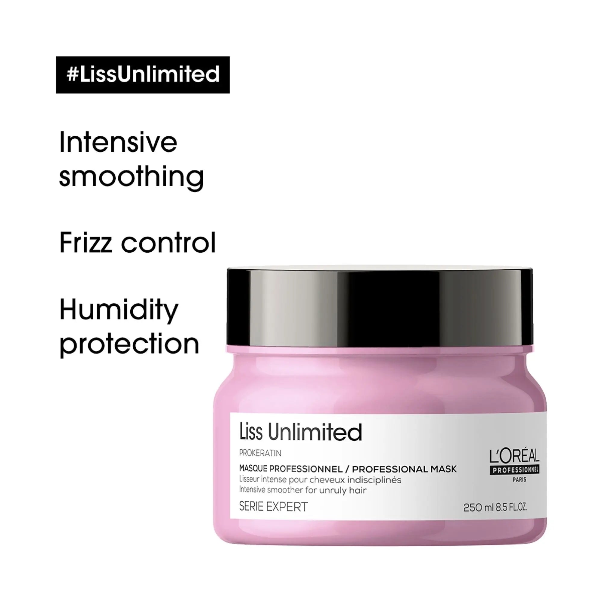 L'Oreal Professionnel Serie Expert Liss Unlimited Hair Mask 250 ml - Jusskincare