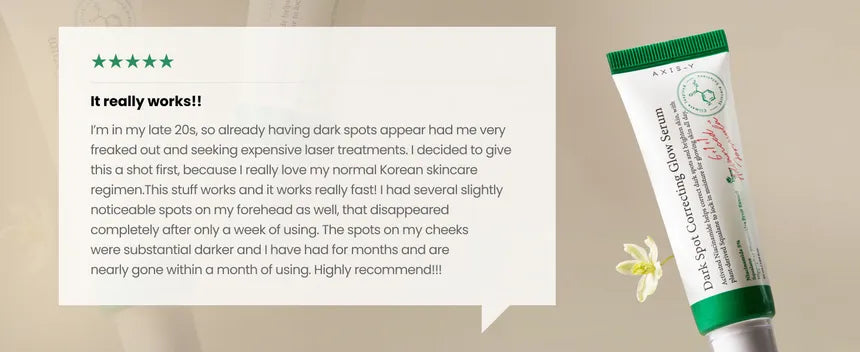 AXIS-Y Dark Spot Correcting Glow Serum 50ml Axis-Y