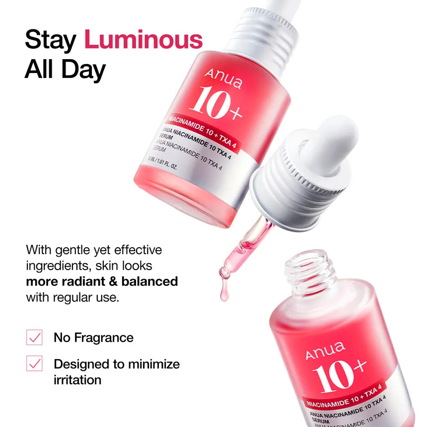 ANUA Niacinamide 10% + TXA 4% Serum 30ml ANUA