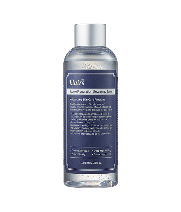 Dear KLAIRS Supple Preparation Unscented Toner 180ml Dear Klairs