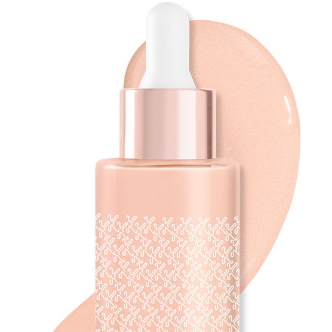 Illuminating Primer Drops - Champagne Shimmy with Hyaluronic Acid - Jusskincare
