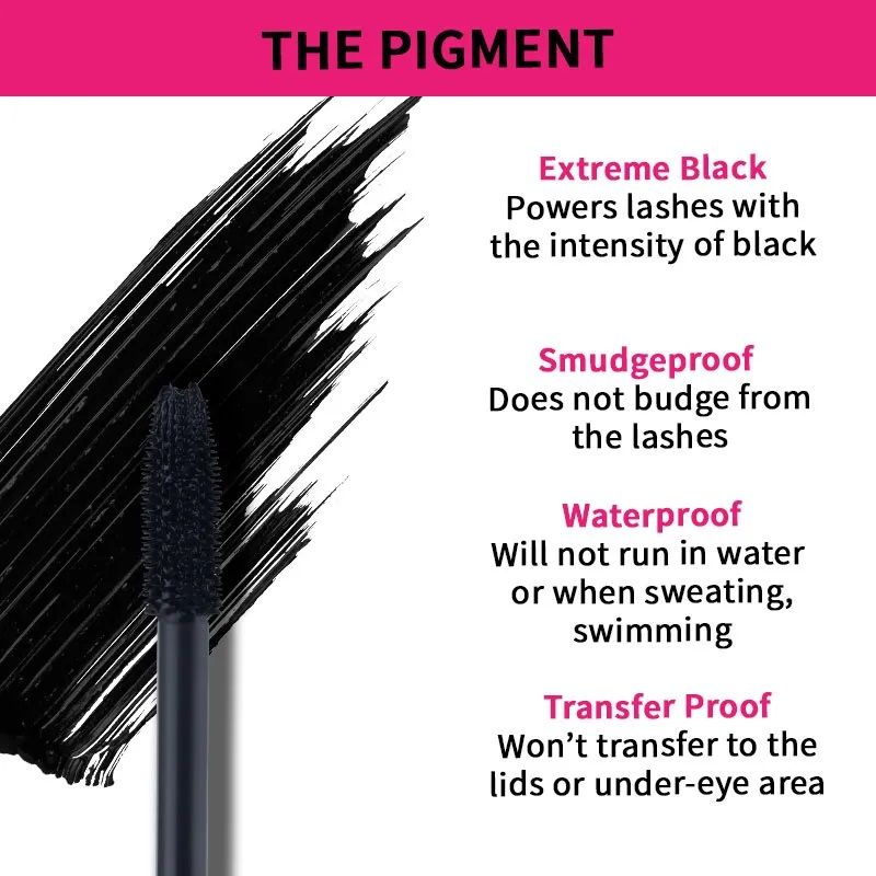 Nykaa Black Magic Waterproof Mascara - Extreme Black - Jusskincare