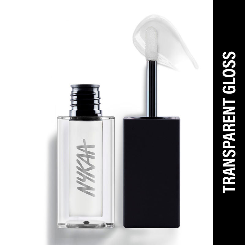 Nykaa Gloss It Up! Transparent Lip Gloss - Clear-ly Giving - Jusskincare