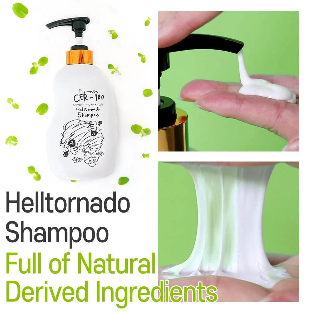 Elizavecca - Cer-100 Collagen Coating Hair A+ Muscle Helltornado Shampoo Elizavecca