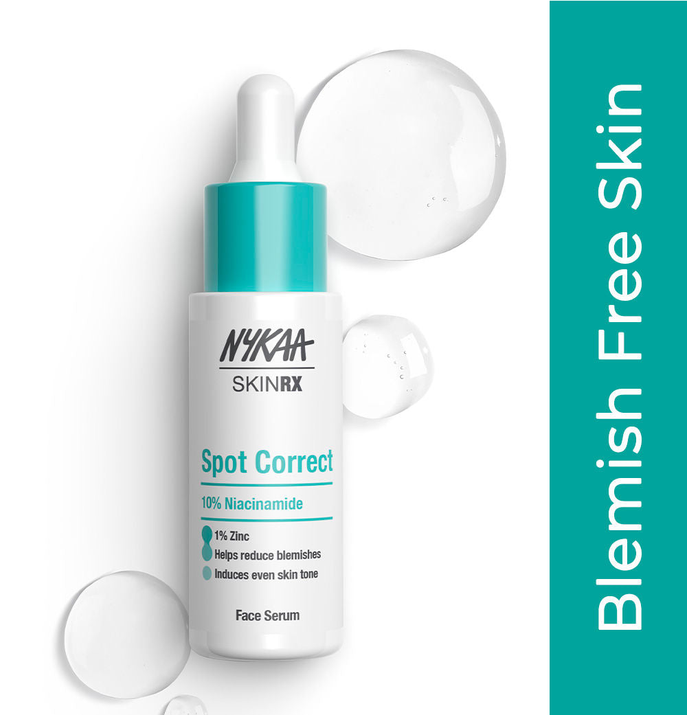 Nykaa SKINRX 10% Niacinamide Face Serum for Dark Spots, Blemishes, Pigmentation with 1% Zinc