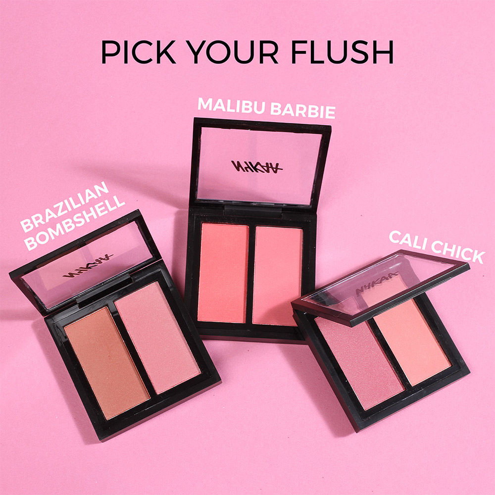 Nykaa Get Cheeky! Blush Duo Palette - Cali Chick