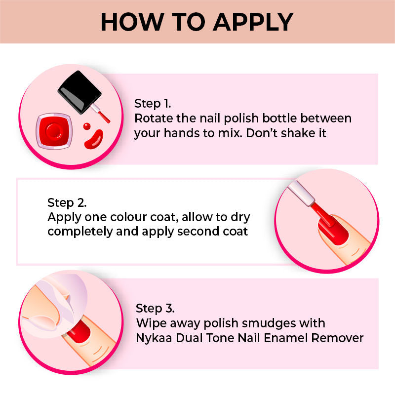 Nykaa Star Studded Glitter Coat Nail Enamel Polish - Boujee Rose Gold 225