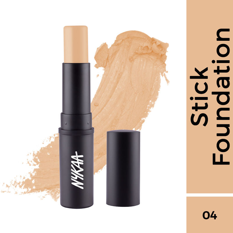 Nykaa SKINgenius Foundation Stick Conceal Contour & Corrector - Warm Honey 04
