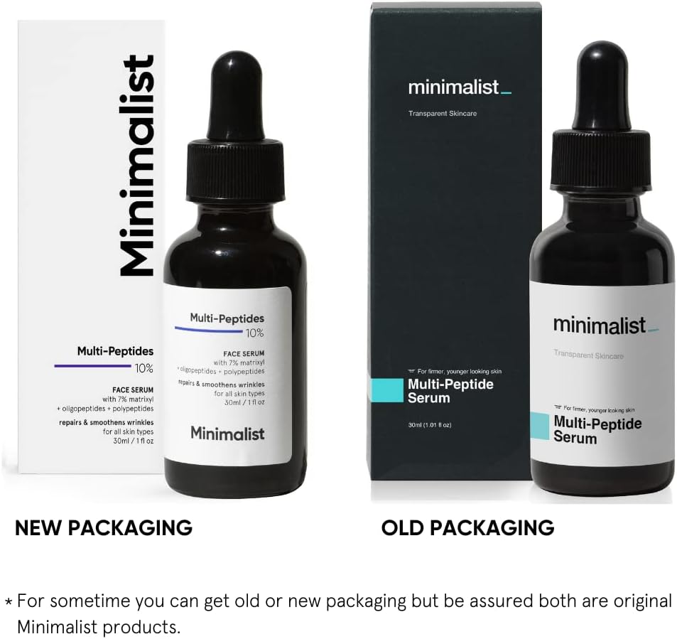 Minimalist Anti Aging Serum With 10% Multi Peptides