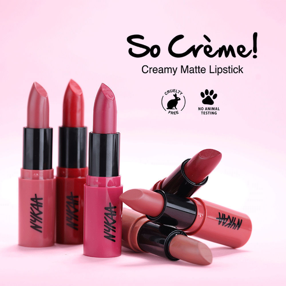 Nykaa So Creme! Creamy Matte Lipstick - Dressed to Kill
