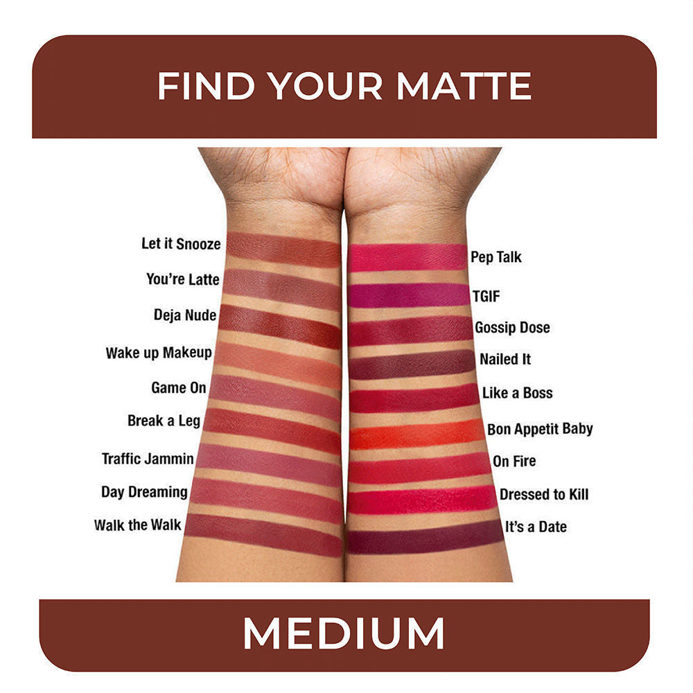 Nykaa So Creme! Creamy Matte Lipstick - Deja Nude - Jusskincare