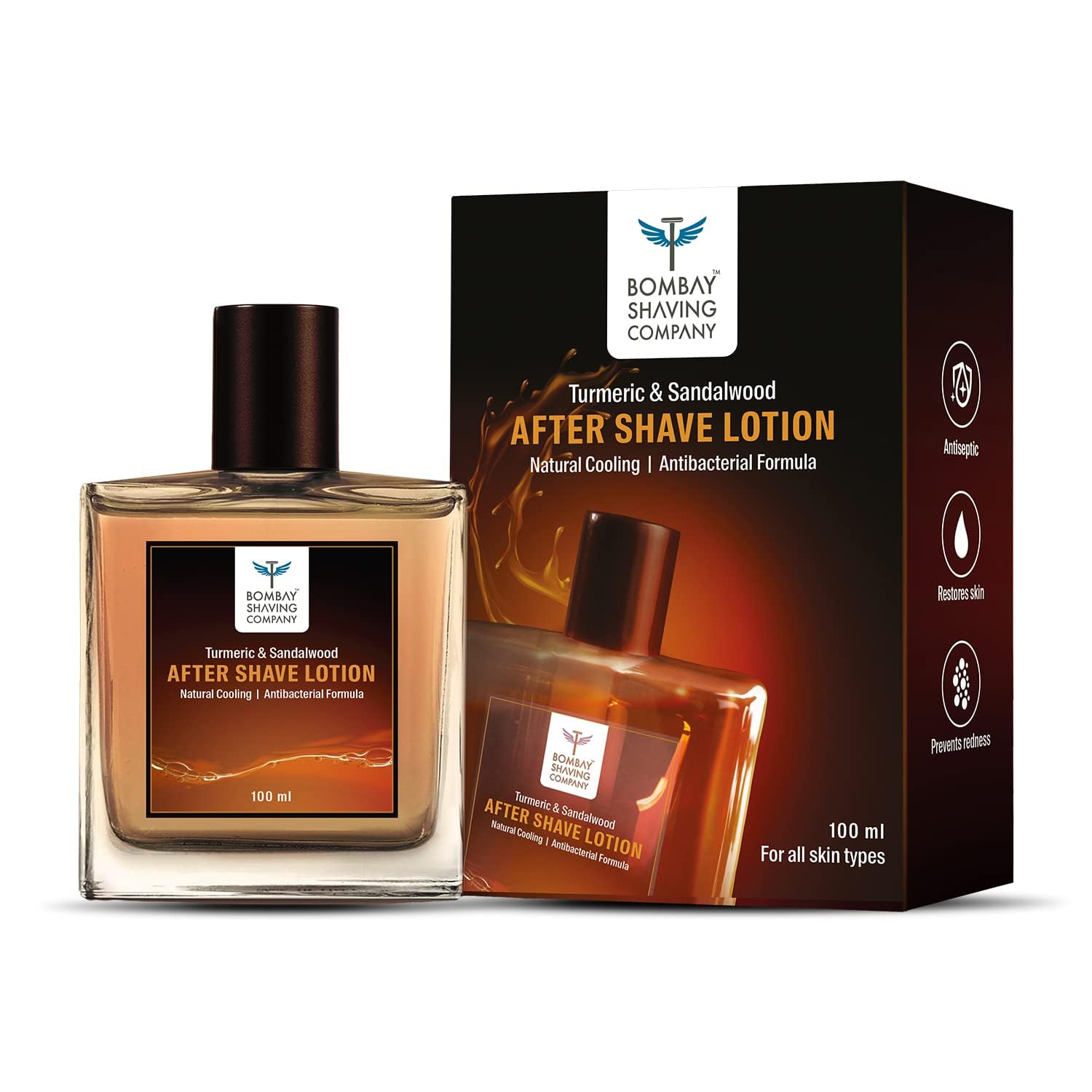 Bombay Shaving Company Turmeric Sandalwood After Shave Lotion