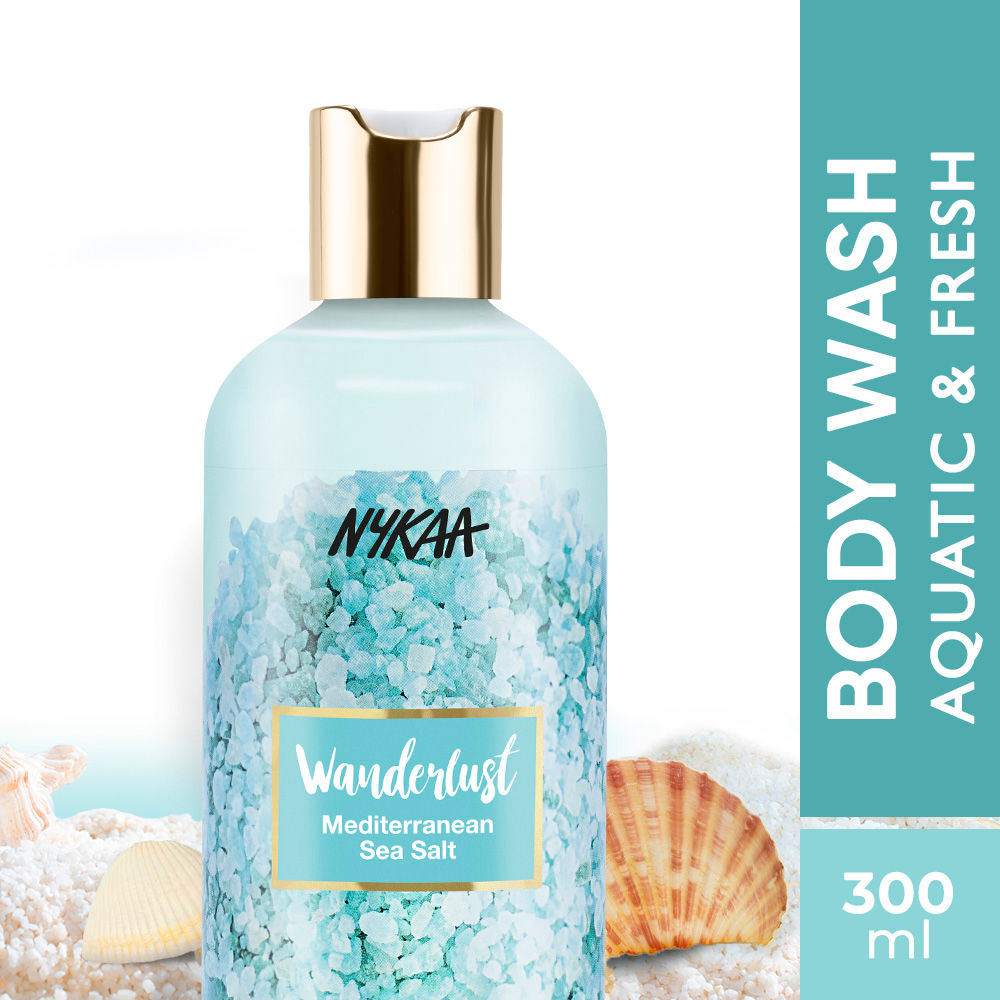 Nykaa Wanderlust Mediterranean Sea Salt Shower Gel 300ML