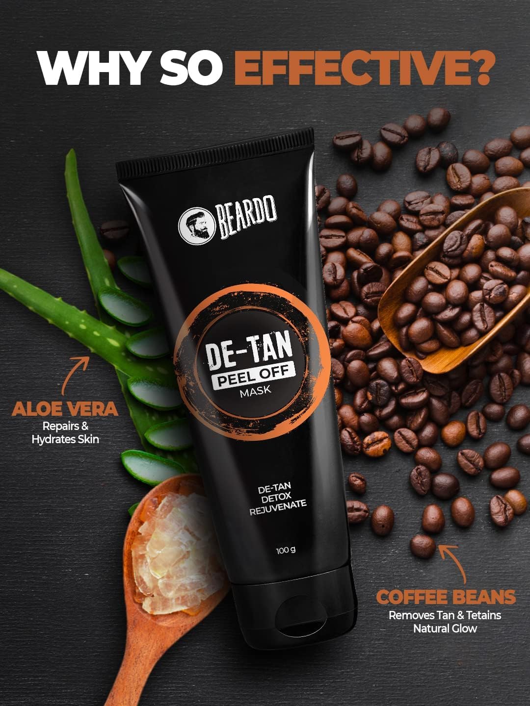 Beardo De-Tan Peel Off Mask