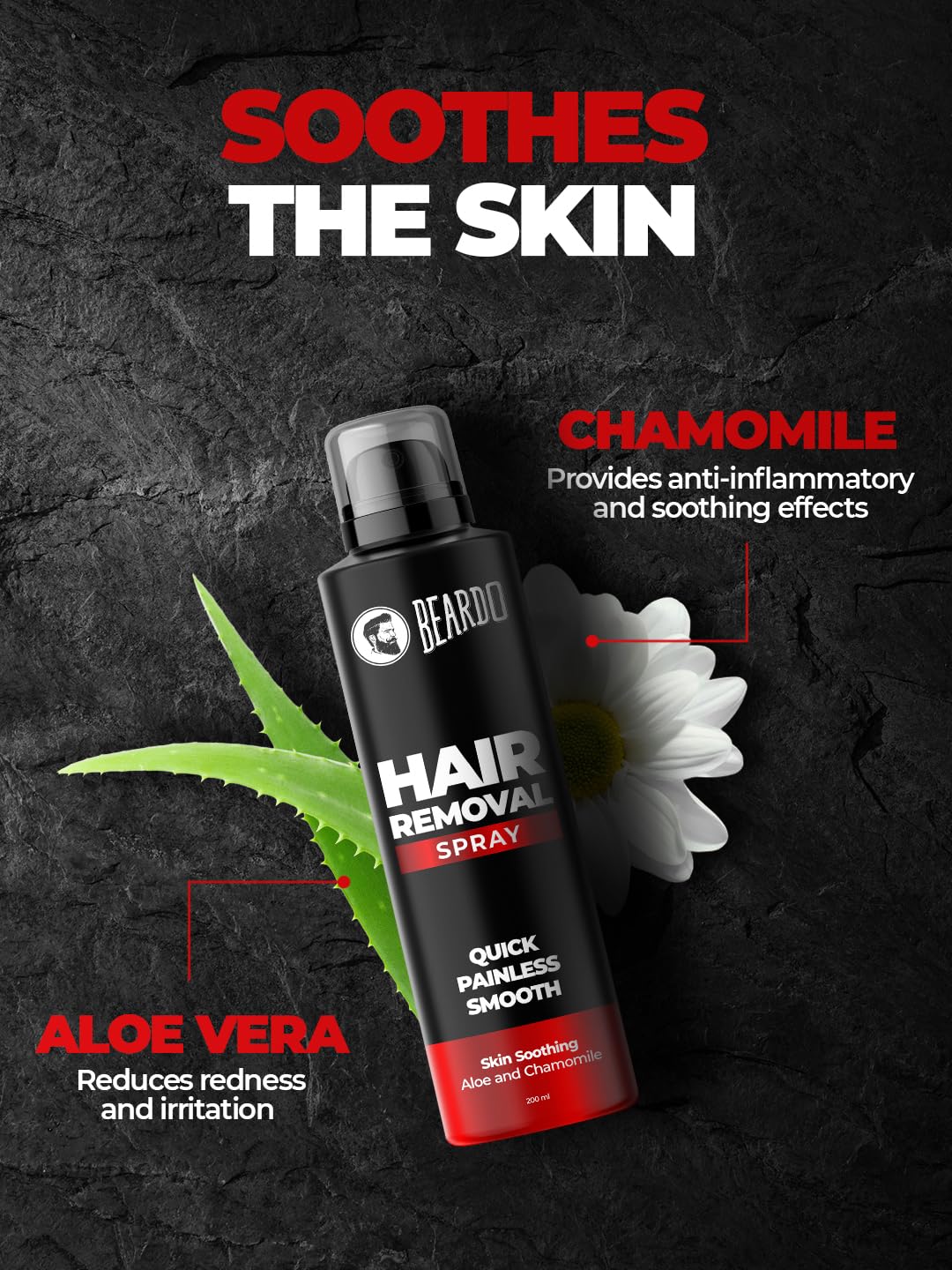 Beardo Hair Removal Spray For Men 200 ml