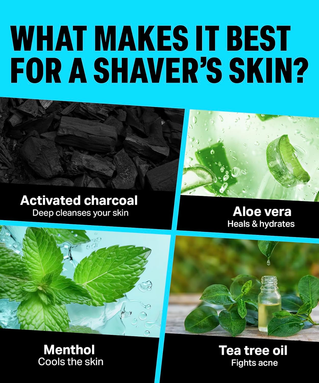 Bombay Shaving Company Charcoal Shaving Cream