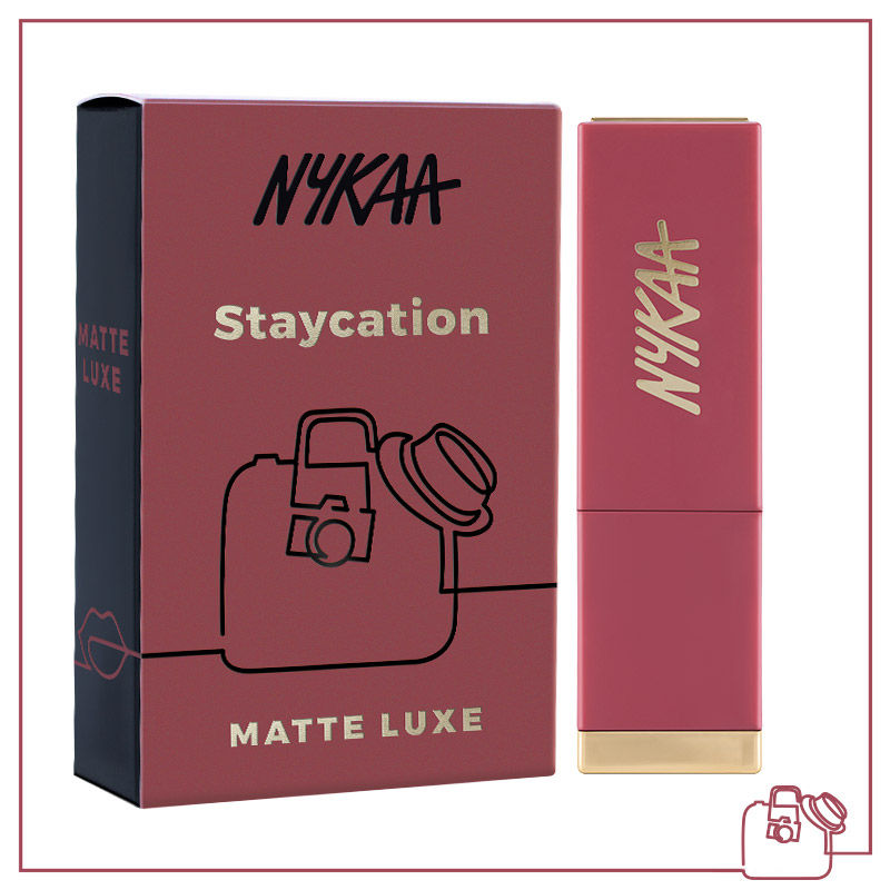 Nykaa Matte Luxe Lipstick - Staycation