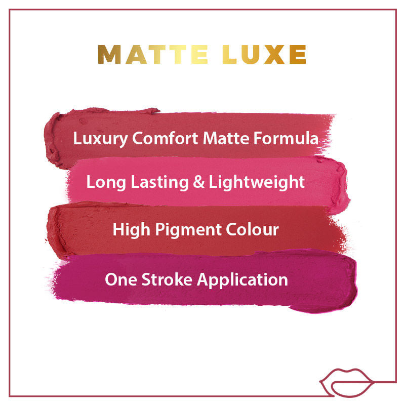 Nykaa Matte Luxe Lipstick - Staycation