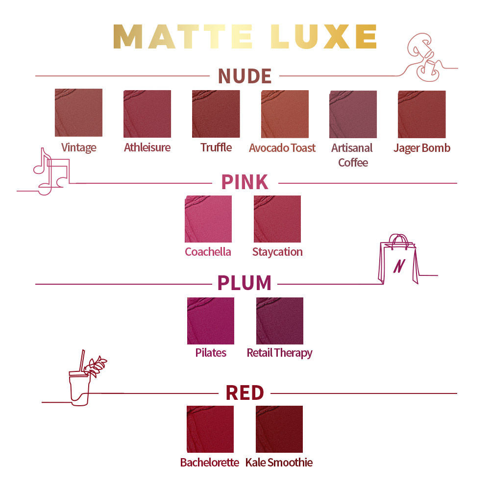 Nykaa Matte Luxe Lipstick - Staycation