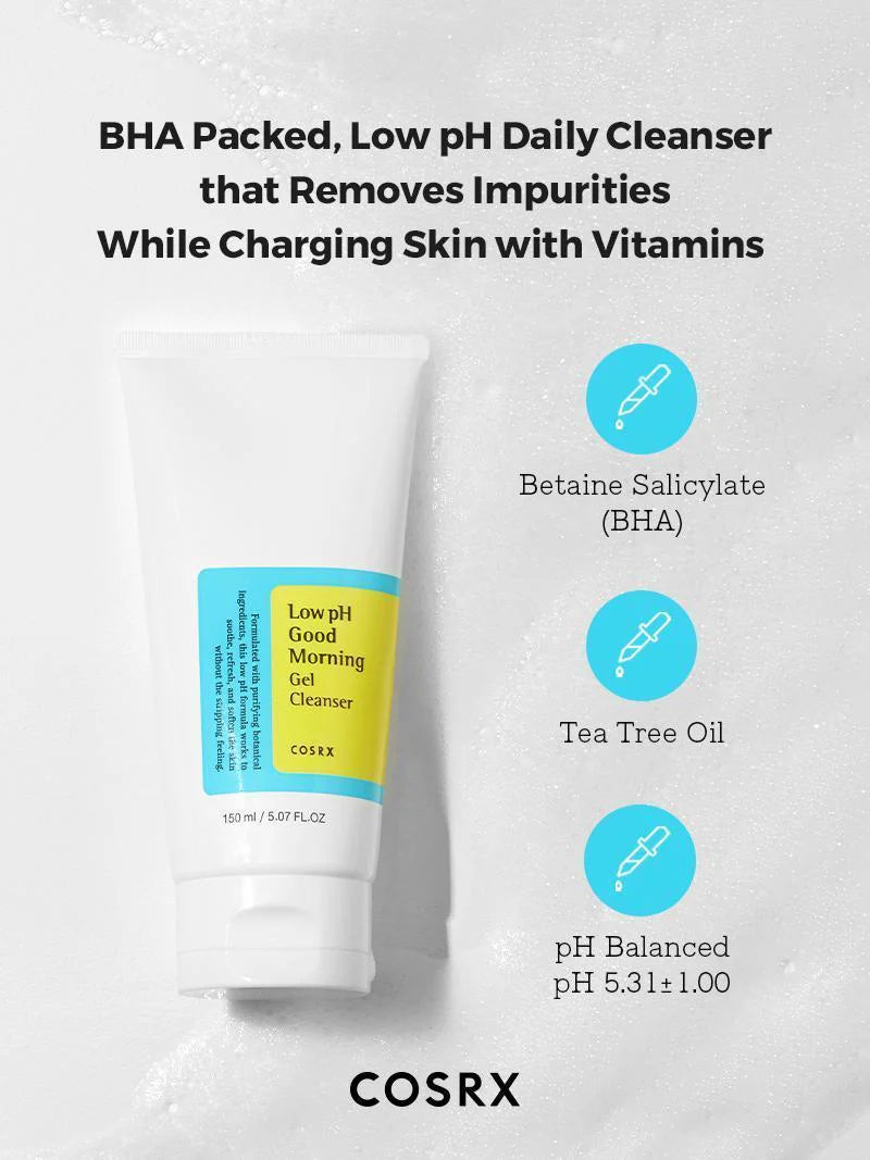 COSRX - Low pH Good Morning Gel Cleanser [150ml]