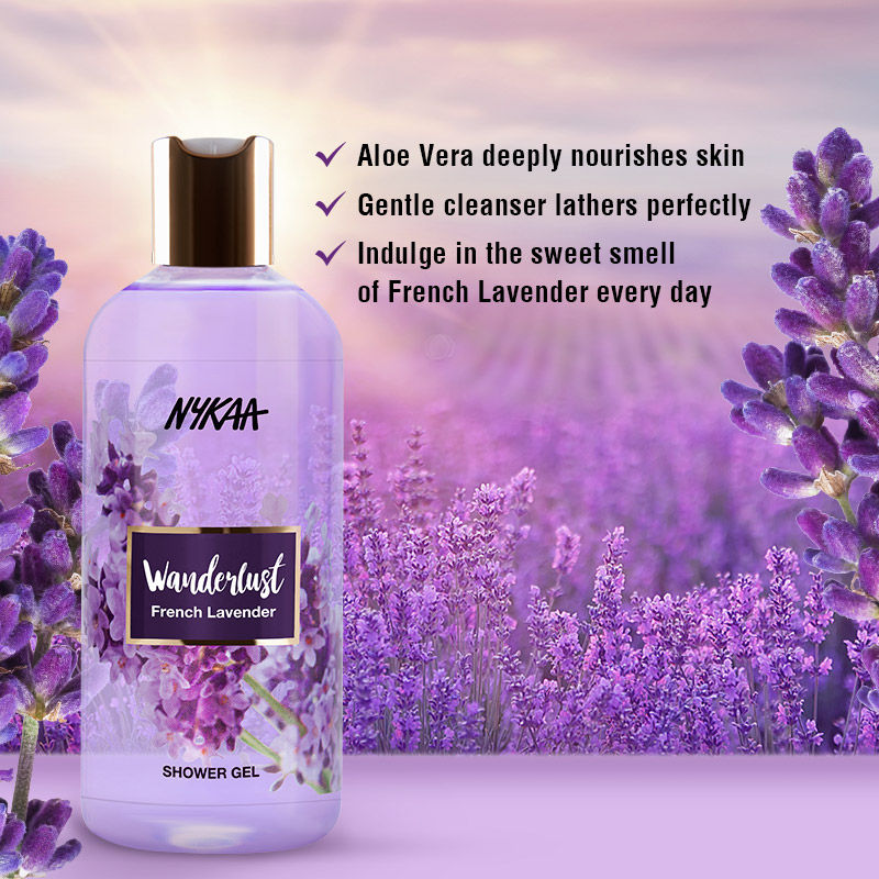 Nykaa Wanderlust French Lavender Shower Gel 300ML