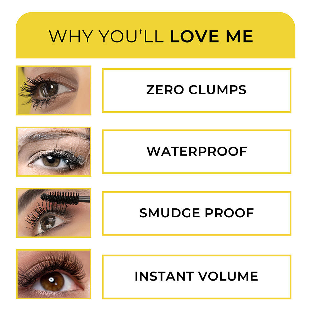 Nykaa Lash Talk Super Sizer Waterproof Volumizing Mascara