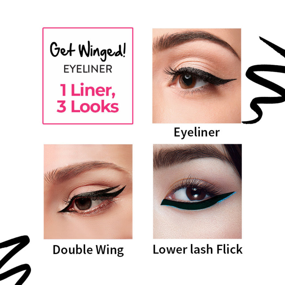 Nykaa Get Winged! Sketch Eyeliner Pen - Black Swan 01