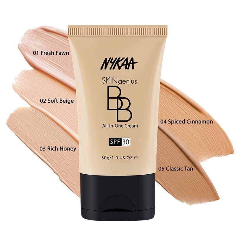 Nykaa Skingenius All in One BB Cream + Skin Tint - Fresh Fawn 01