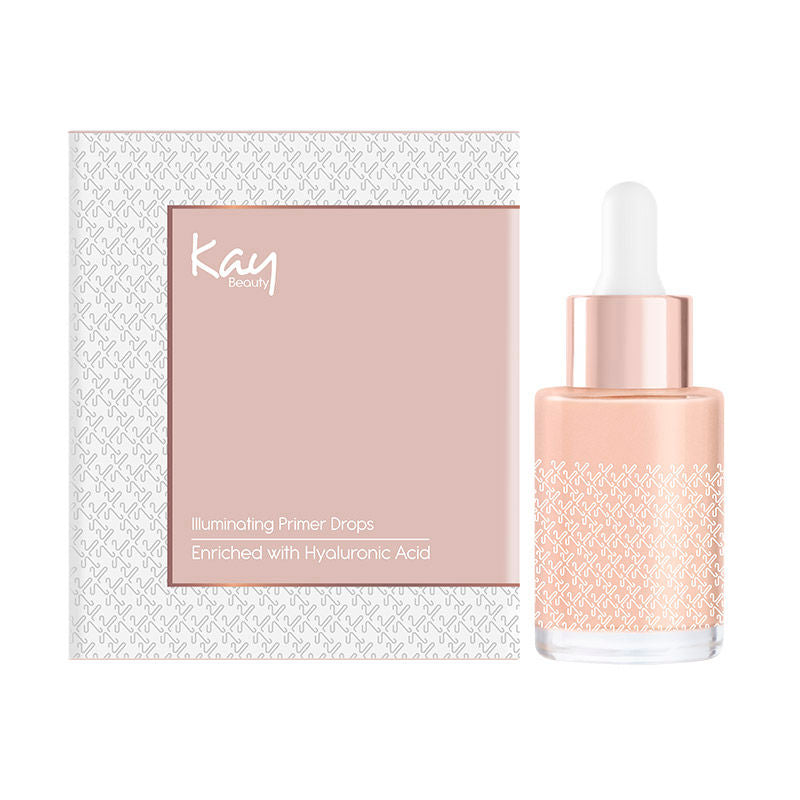 Kay Beauty Illuminating Primer Drops - Champagne Shimmy with Hyaluronic Acid