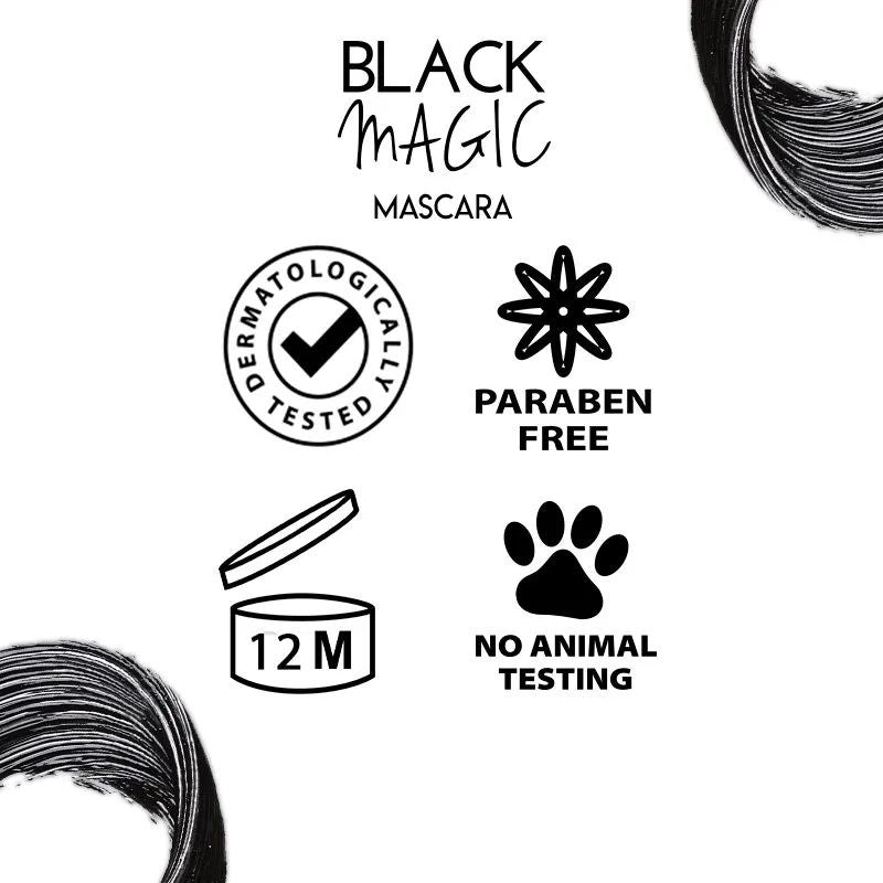 Nykaa Black Magic Waterproof Mascara - Extreme Black